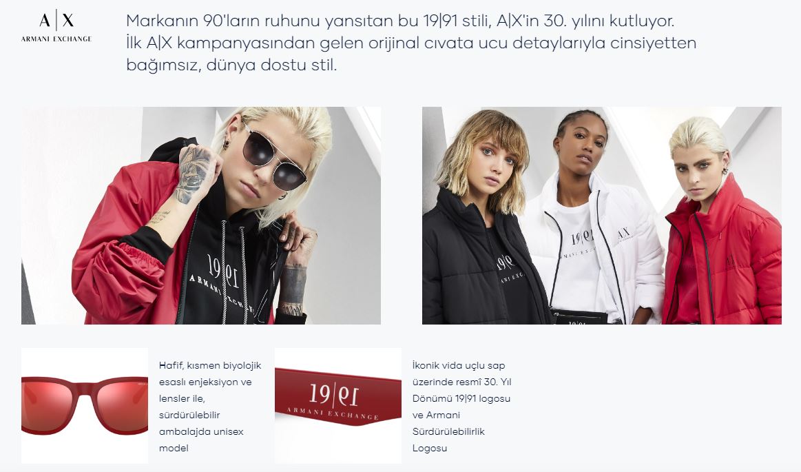 AX 1 - ARMANI EXCHANGE 0AX 4115SU MODELİ